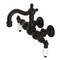Kingston Brass CA1003T5 3-3/8" Tub Wall Mount Clawfoot Tub Faucet, Oil Rubbed Bronze CA1003T5 - alternate 1